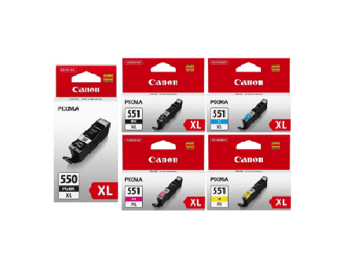 סט מקורי canon pgi550xlcli551xl