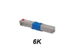 6Kטונר אדום OKI C532 C563 C573