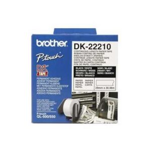 גליל מדבקות מקורי brother dk 22210