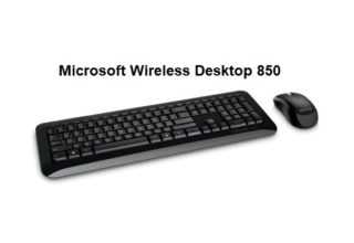 microsoft wireless desktop 850 מקלדת עכבר אלחוטי