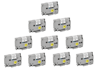 10 מחסניות תואמות tze231
