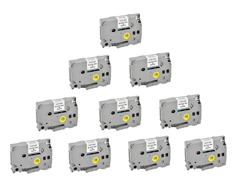 10 מחסניות תואמות tze231