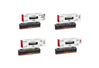 סט טונרים מקורי canon crg 731 bk c m y