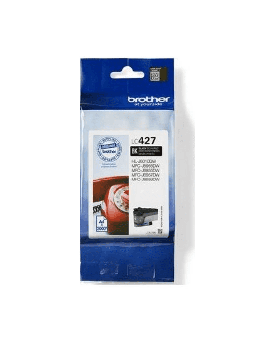 ראש דיו מקורי שחור brother lc427bk