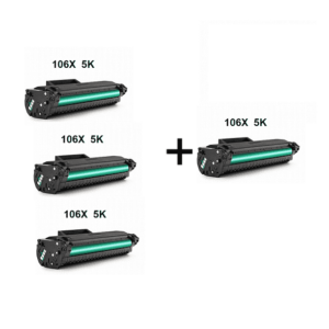 3 טונים hp 106 פלוס טונר נוסף חינם