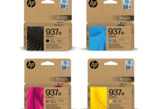 סט ראשי דיו hp 937e
