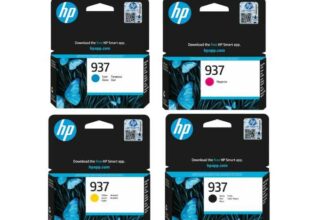 סט ראשי דיו מקוריים hp 937