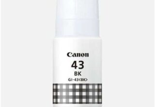 מיכל דיו שחור canon gi 43 bk
