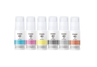 סט 6 מיכלי דיו canon gi 43
